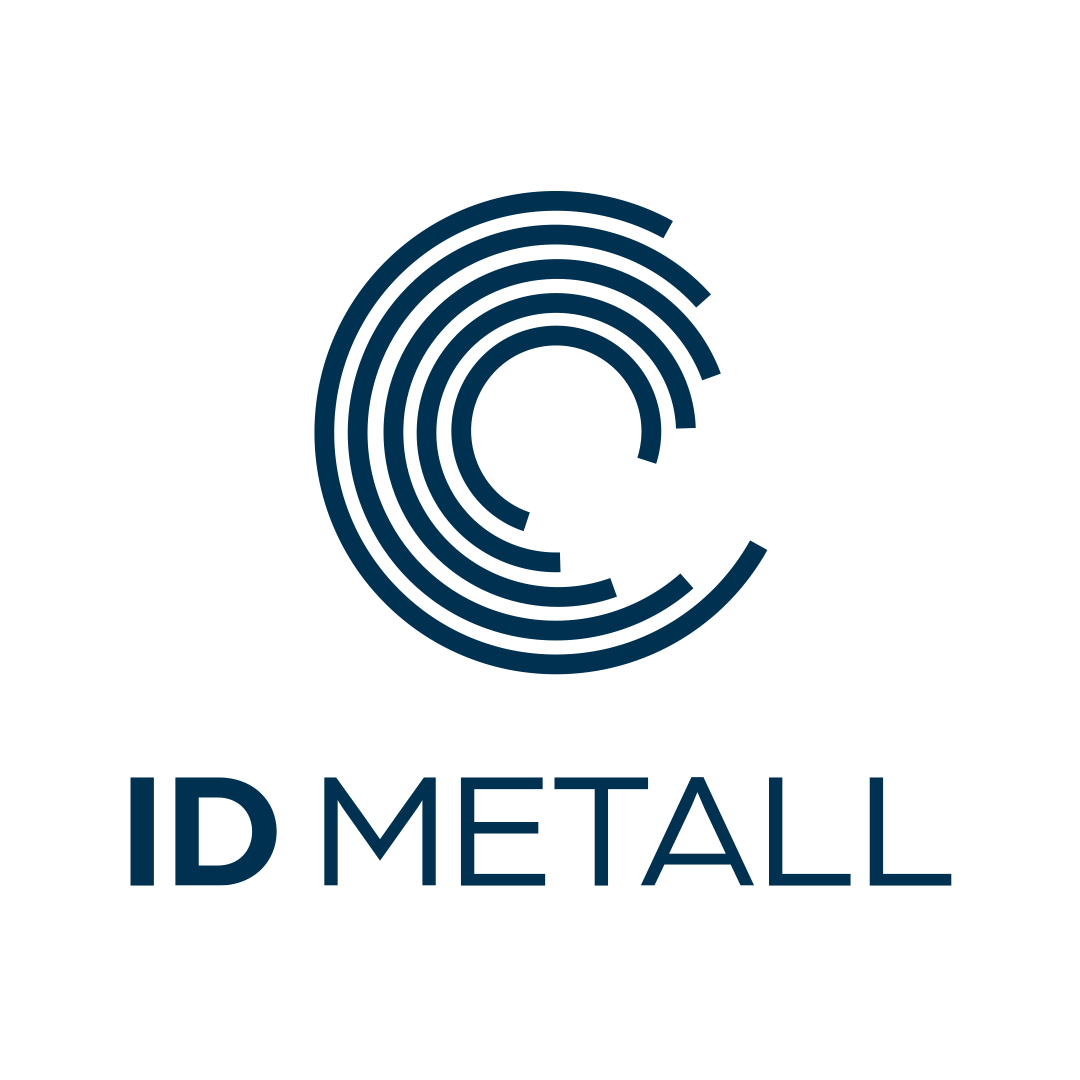 Logo ID Metall quadrat